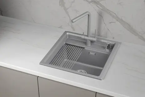 Мойка GRANULA Kitchen Space 5002i, АЛЮМИНИУМ фото 3 в Ростове-на-Дону
