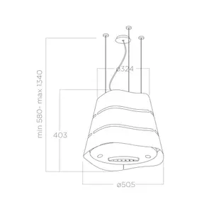 Вытяжка Elica WAVE UX BL MAT/F/51 фото 3 в Ростове-на-Дону