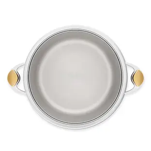 Кастрюля ZEPTER Z-2850B с крышкой 5 л, 28 см, высота 8,3 см фото 3 в Ростове-на-Дону