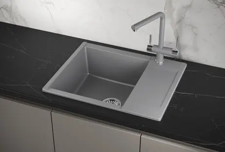 Мойка GRANULA Estetica 6202, АЛЮМИНИУМ фото 3 в Ростове-на-Дону