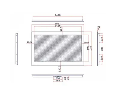 Телевизор для ванной комнаты AVEL AVS655SMFM (AVS655SM Mirror) фото 3 в Ростове-на-Дону