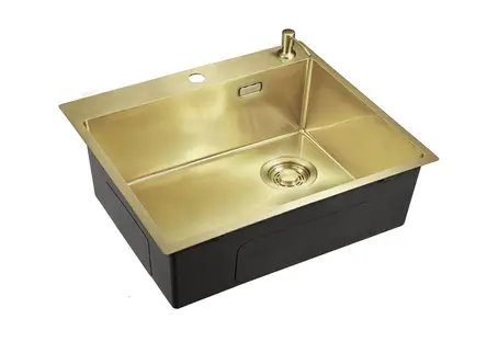 Мойка Emar EMB-560(TOP) PVD Matt Gold фото 1 в Ростове-на-Дону