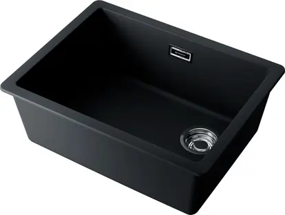 Кухонная мойка OMOIKIRI Kata 56-U/I-BL Side Artgranit/черный (4997583) фото 2 в Ростове-на-Дону