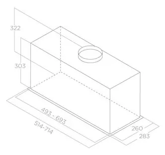 Встраиваемая вытяжка Elica LANE SENSOR BL MAT/A/72 фото 2 в Ростове-на-Дону