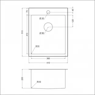 Мойка Emar EMB-128A PVD Nano Coppery фото 2 в Ростове-на-Дону