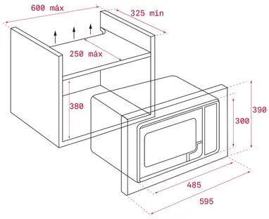 Встраиваемая микроволновая печь Teka ML 820 BIS WH WHITE фото 2 в Ростове-на-Дону