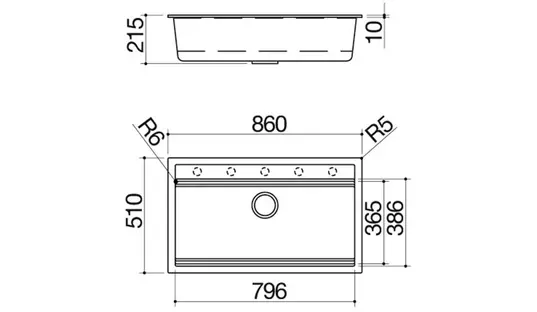Мойка кухонная Barazza 1LCY91N фото 3 в Ростове-на-Дону
