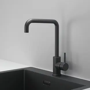 Смеситель GRANULA Kitchen Space 7110, ЧЕРНЫЙ МАТОВЫЙ фото 2 в Ростове-на-Дону