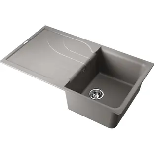 Мойка Omoikiri Yasugata 86-GR Tetogranit/Leningrad grey фото 2 в Ростове-на-Дону