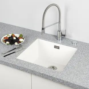 Мойка SCHOCK  Brooklyn 50  Cristalite 456х456 (подстольный монтаж) саббиа фото 2 в Ростове-на-Дону