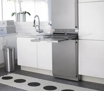 Выдвижная полка с корзиной для белья Asko HDB1153T фото 2 в Ростове-на-Дону