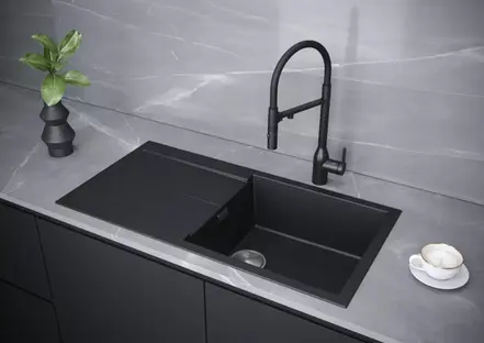 Мойка Paulmark EXTENSIO 86 PM988650-AN Anthracite фото 3 в Ростове-на-Дону