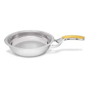 Сковорода ZEPTER Z-FP2425-S/S 2,5 л, 24 см, выс. 6 см (1 ручка, без крышки), нерж. сталь фото 1 в Ростове-на-Дону