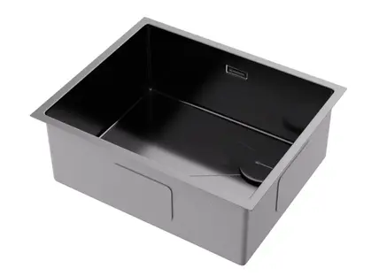 Кухонная мойка OMOIKIRI  Taki 54-U/IF-R-GM Side SF нерж.сталь/вороненая сталь (4997582) фото 2 в Ростове-на-Дону