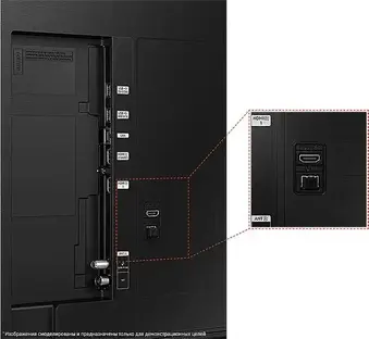 Телевизор Samsung  85" (216 см) 2023 черный Samsung UE85CU8000 фото 3 в Ростове-на-Дону