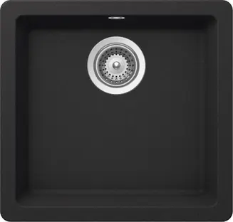 Мойка SCHOCK  Quadro 50  Cristalite неро фото 1 в Ростове-на-Дону