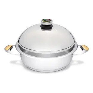 Кастрюля ZEPTER Z-2850B с крышкой 5 л, 28 см, высота 8,3 см фото 1 в Ростове-на-Дону