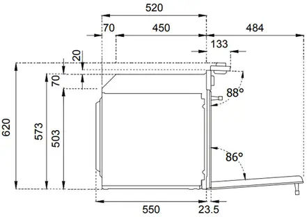 Духовой шкаф с паром Bertazzoni F6011PROVPTN фото 3 в Ростове-на-Дону