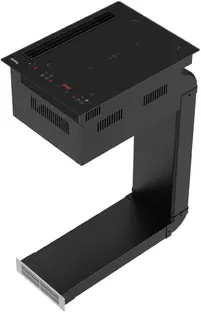 Варочная панель с интегрированной вытяжкой Korting HIBH 40980 NB фото 2 в Ростове-на-Дону