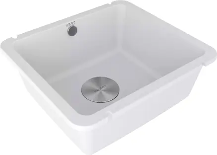 Мойка Paulmark UNTER PM204543-WH белый фото 2 в Ростове-на-Дону