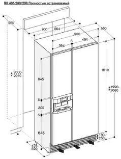 Холодильник Gaggenau RX 496-210 фото 2 в Ростове-на-Дону