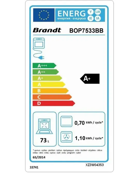 Духовой шкаф Brandt BOP7533BB фото 4 в Ростове-на-Дону