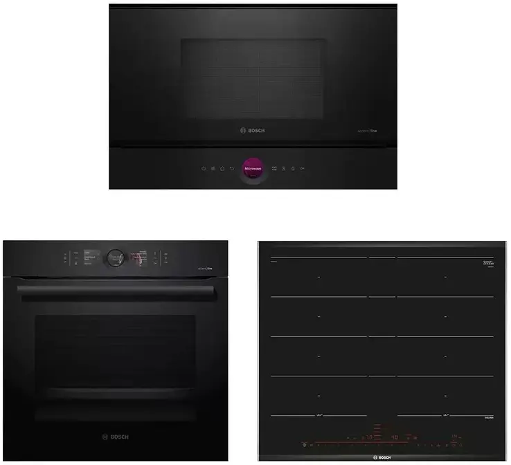 Bosch (духовой шкаф HSG856XC7 + варочная панель PXY675DC1E + микроволновая печь BFL9221B1) в Ростове-на-Дону