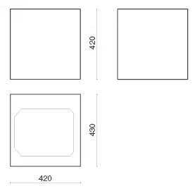 Вытяжка Falmec Rubik isola 43 (450) (с системой E.ion) ECP black фото 5 в Ростове-на-Дону
