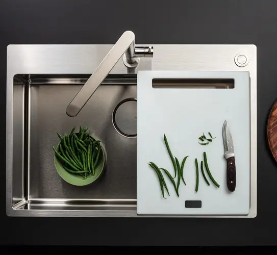 Мойка Falmec GARDA 70 CM INOX (FLUSH/TOPMOUNT) фото 3 в Ростове-на-Дону Мойка Falmec GARDA 70 CM INOX (FLUSH/TOPMOUNT) фото 3 в Ростове-на-Дону