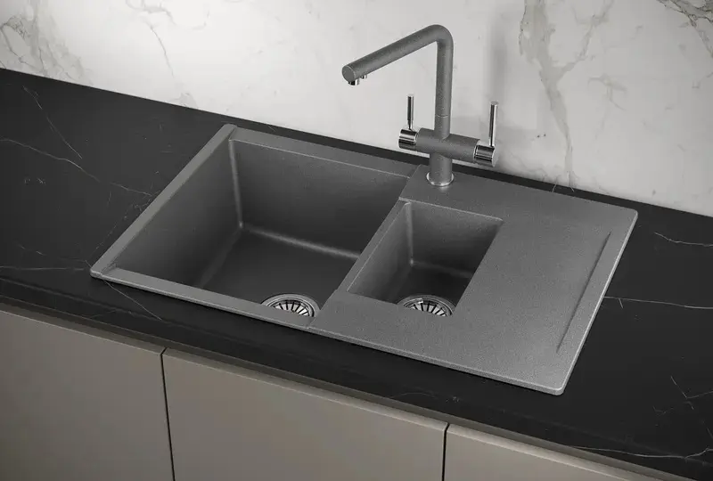 Мойка GRANULA Estetica 7808, ГРАФИТ фото 4 в Ростове-на-Дону