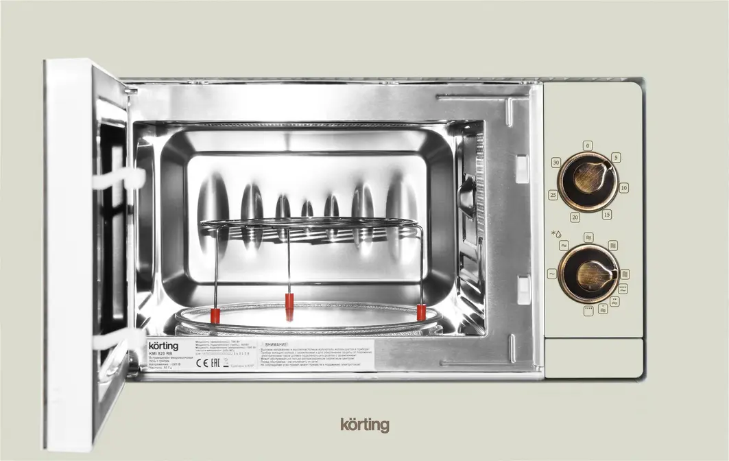 Встраиваемая микроволновая печь Korting KMI 820 RB фото 3 в Ростове-на-Дону