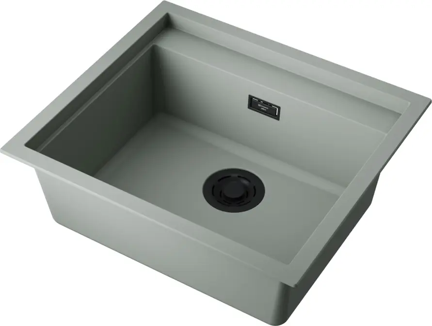 Кухонная мойка OMOIKIRI Sintesi 57-WG Artceramic/wind green фото 2 в Ростове-на-Дону