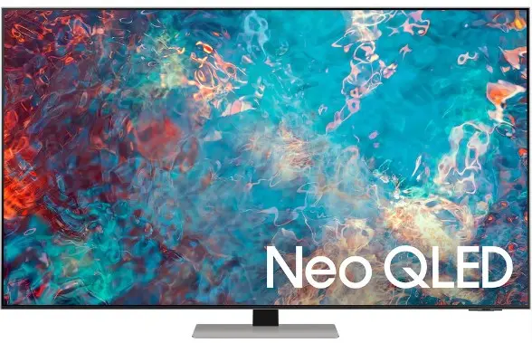 Телевизор Samsung  75" (191 см) 2021 черная передняя панель с серебристым основанием Samsung QE75QN85AAUXRU фото 1 в Ростове-на-Дону