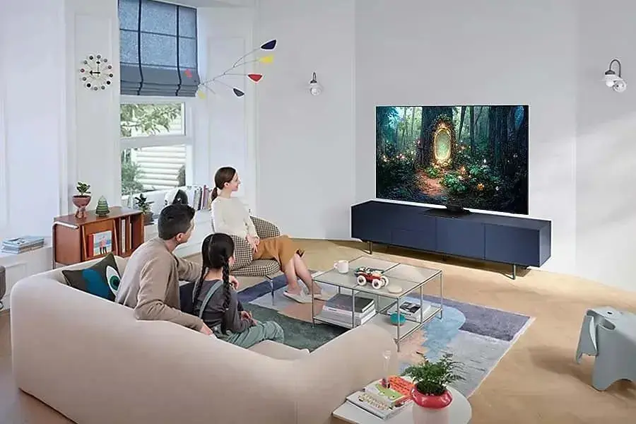 Телевизор Samsung  85" (216 см) 2023 серебристый Samsung QE85QN85CAU фото 5 в Ростове-на-Дону
