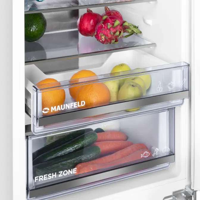 Холодильник MAUNFELD MBF19354NFWGR LUX Inverter фото 10 в Ростове-на-Дону