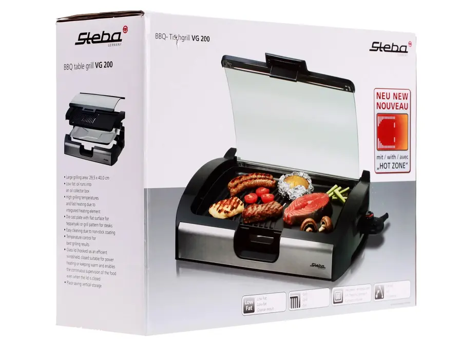 Гриль/барбекю Steba VG 200 BARBECUE TABLE GRILL фото 9 в Ростове-на-Дону