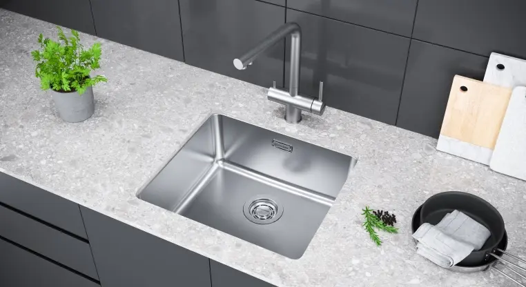 Мойка кухонная KUCHENSTERN MULTI 50 552SS50 Нержавеющая сталь фото 2 в Ростове-на-Дону