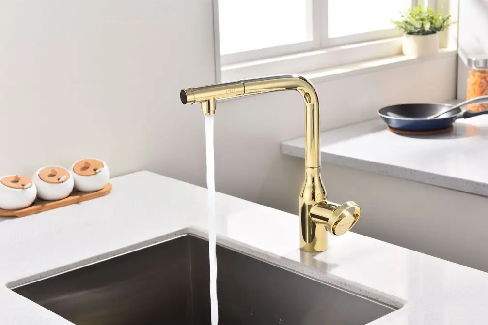 Смеситель Paulmark URBAN Ur213104-G золото фото 5 в Ростове-на-Дону Смеситель Paulmark URBAN Ur213104-G золото фото 5 в Ростове-на-Дону