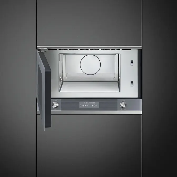 Встраиваемая микроволновая печь Smeg MP122S1 фото 4 в Ростове-на-Дону