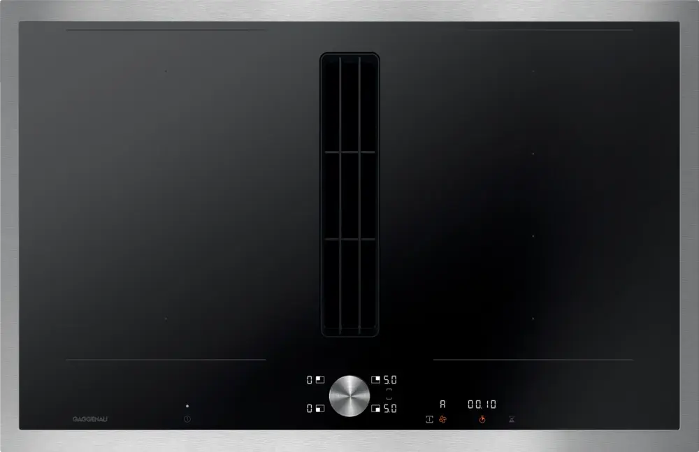 Индукционная стеклокерамич. панель с вытяжкой Gaggenau CV282111 фото 1 в Ростове-на-Дону Индукционная стеклокерамич. панель с вытяжкой Gaggenau CV282111 фото 1 в Ростове-на-Дону
