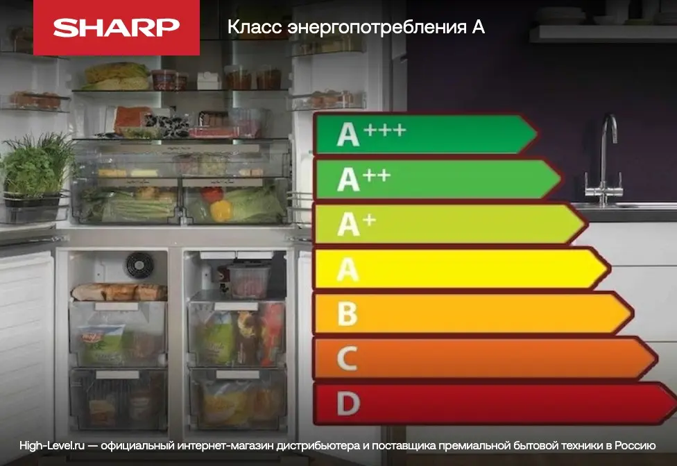 Холодильник Sharp SJ-FP97V-ST фото 5 в Ростове-на-Дону