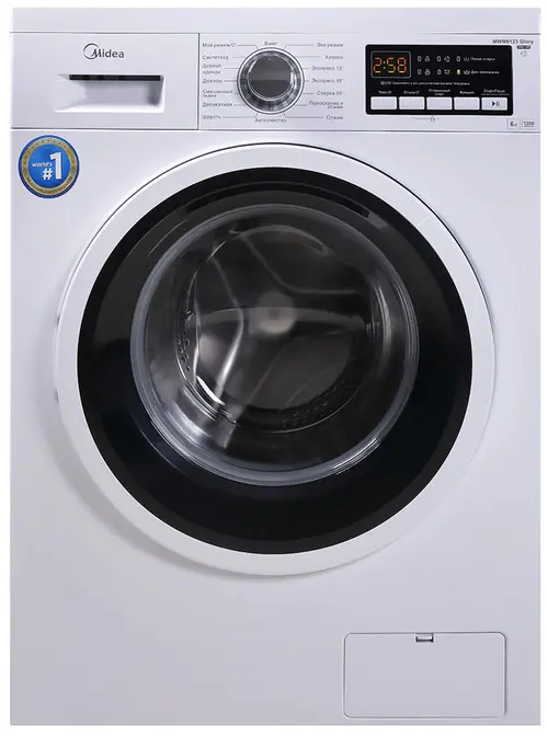 Стиральная машина Midea MWM 8143 Crown Slim фото 1 в Ростове-на-Дону