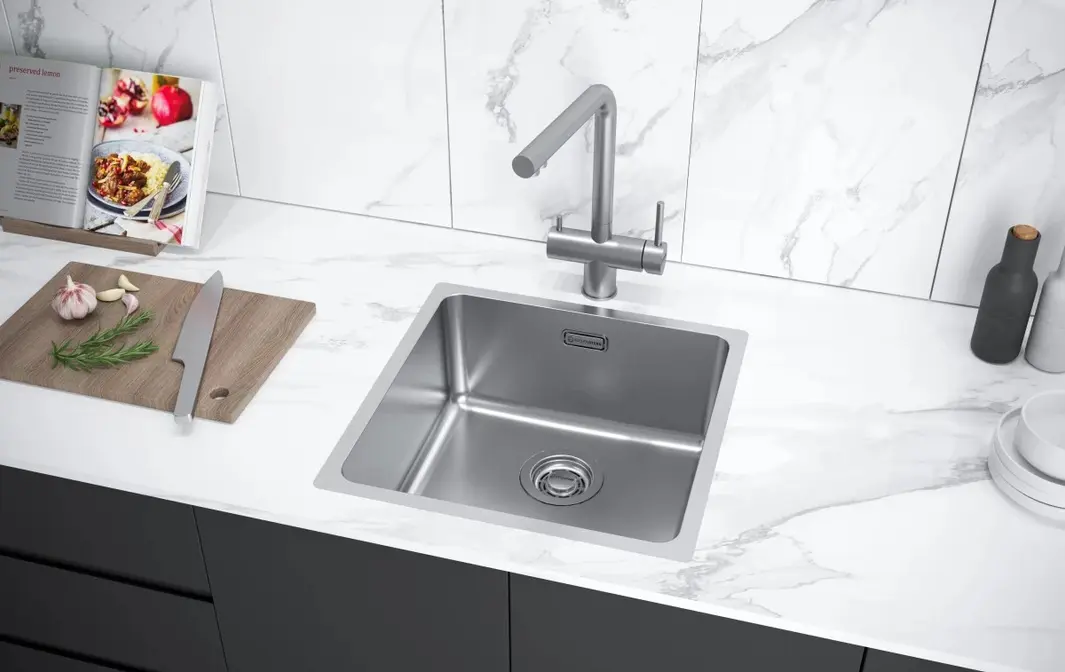 Мойка кухонная KUCHENSTERN MULTI 45 551SS50 Нержавеющая сталь фото 2 в Ростове-на-Дону