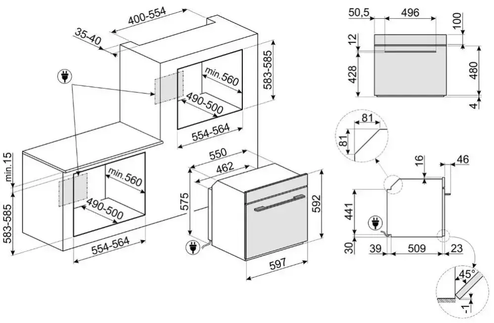 Духовой шкаф  SMEG SO6104S4PN фото 3 в Ростове-на-Дону