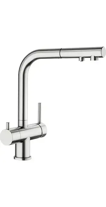 Смеситель BLANCO FONTAS-S II UltraResist нержавеющая сталь HD, 525199 фото 1 в Ростове-на-Дону