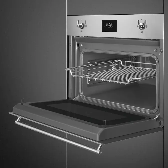 Встраиваемая микроволновая печь Smeg SO4301M0X фото 5 в Ростове-на-Дону
