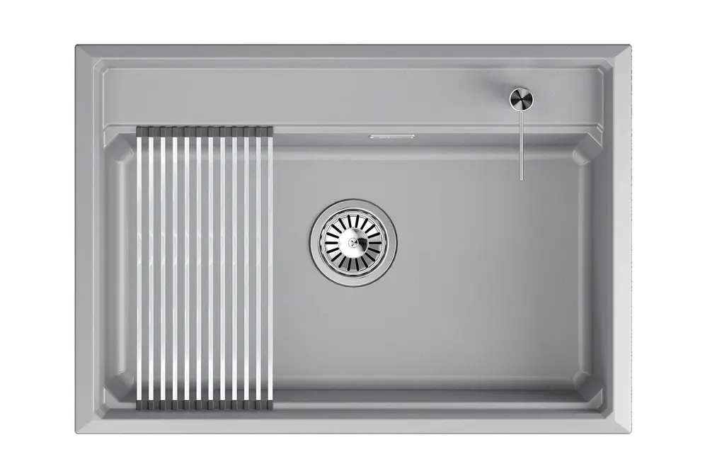Мойка GRANULA Kitchen Space 7301i, АЛЮМИНИУМ фото 2 в Ростове-на-Дону