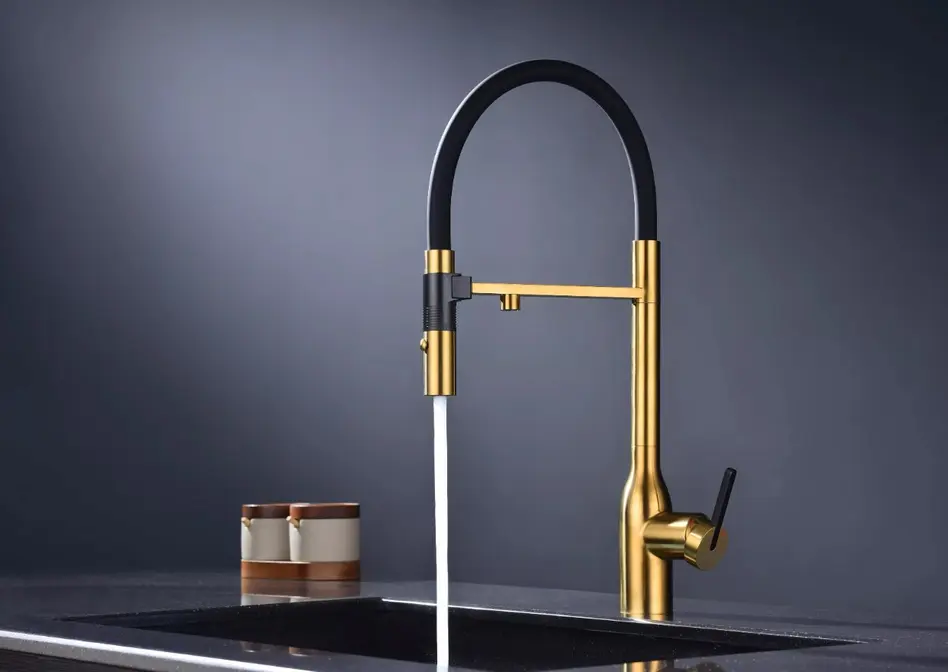 Смеситель Paulmark MAGNETO ONE Ma213188-BG брашированное золото фото 4 в Ростове-на-Дону Смеситель Paulmark MAGNETO ONE Ma213188-BG брашированное золото фото 4 в Ростове-на-Дону