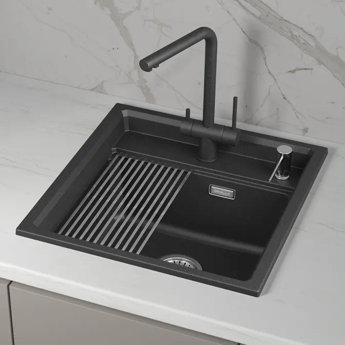 Мойка GRANULA Kitchen Space 5002i, ЧЁРНЫЙ фото 2 в Ростове-на-Дону