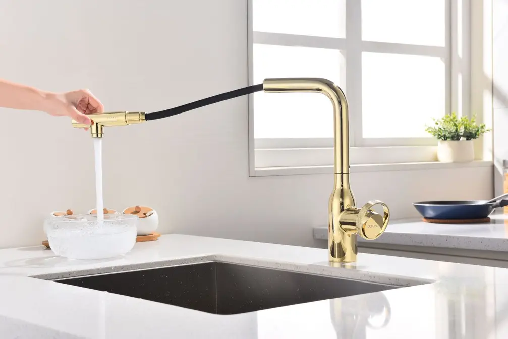 Смеситель Paulmark URBAN Ur213104-G золото фото 10 в Ростове-на-Дону Смеситель Paulmark URBAN Ur213104-G золото фото 10 в Ростове-на-Дону